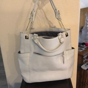 Olivia and Joy Ivory hobo bag